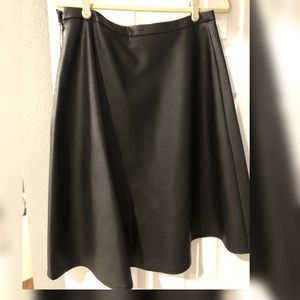 The Limited Faux leather skirt